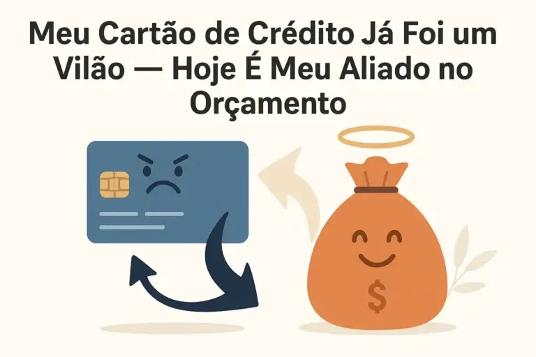Meu Cartão de Crédito Já Foi um Vilão — Hoje É Meu Aliado no Orçamento