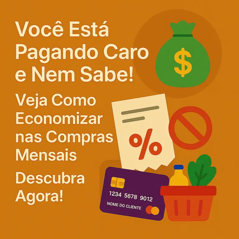 Você Está Pagando Caro e Nem Sabe! Veja Como Economizar nas Compras Mensais