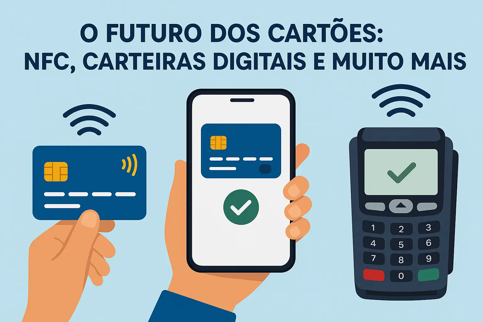 O Futuro dos Cartões: NFC, Carteiras Digitais e Muito Mais