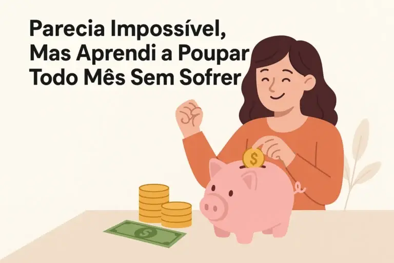 Parecia Impossível, Mas Aprendi a Poupar Todo Mês Sem Sofrer