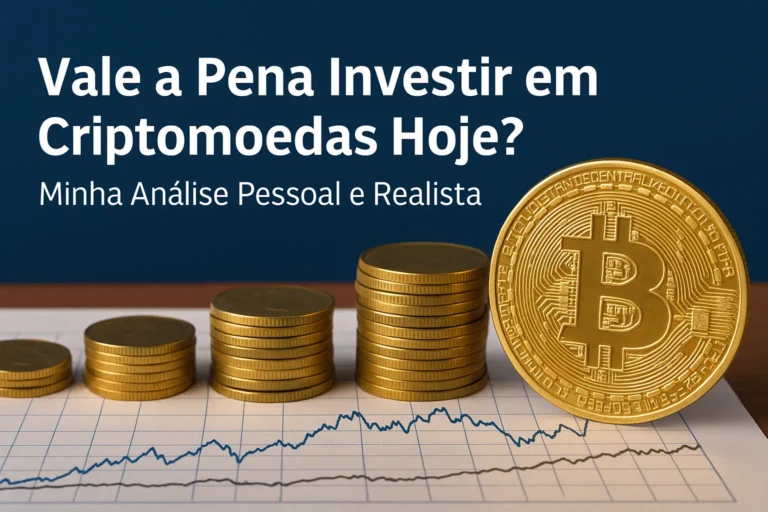 Vale a Pena Investir em Criptomoedas Hoje? Minha Análise Pessoal e Realista